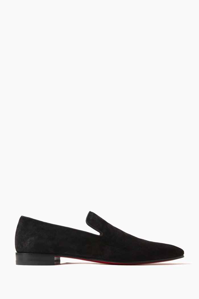 

Dandelion Loafer Flats in Veau Velours, Black