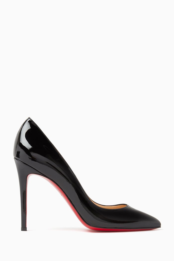 

Pigalle 100 Pumps in Patent Leather, Black