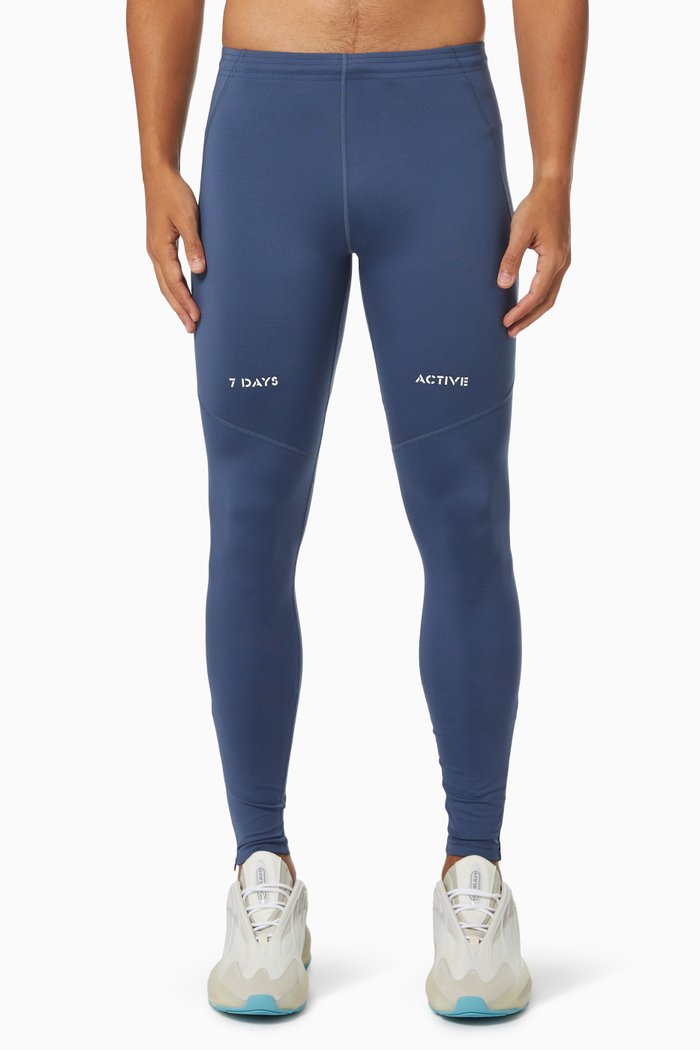 

Endurance Tights in Stretch Nylon, Blue