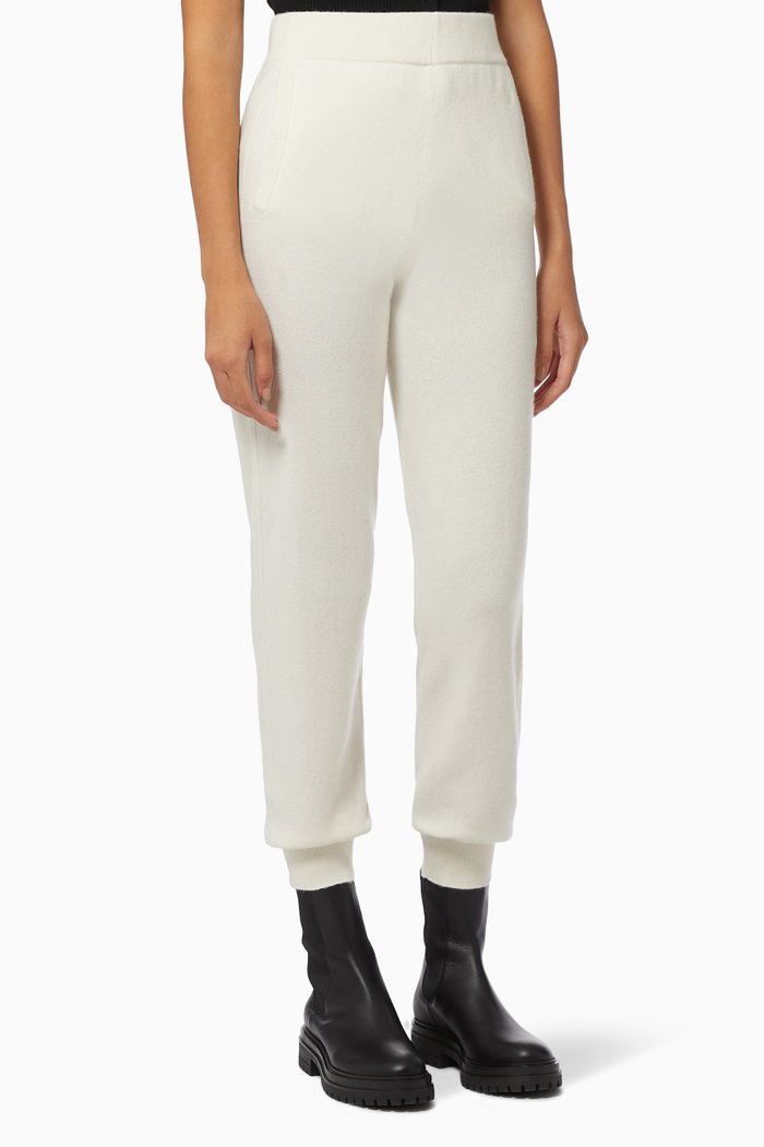 

Tracksuit Pants in Cashmere, White