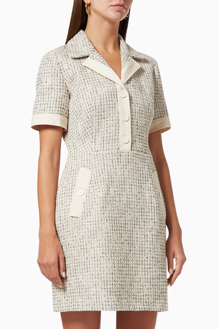 

Ranila Kitted Dress in Eco-friendly Viscose, Multicolour