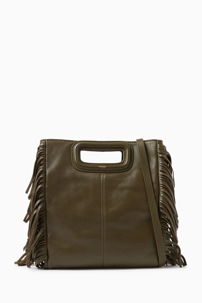 

M Bag in Smooth Leather, Brown