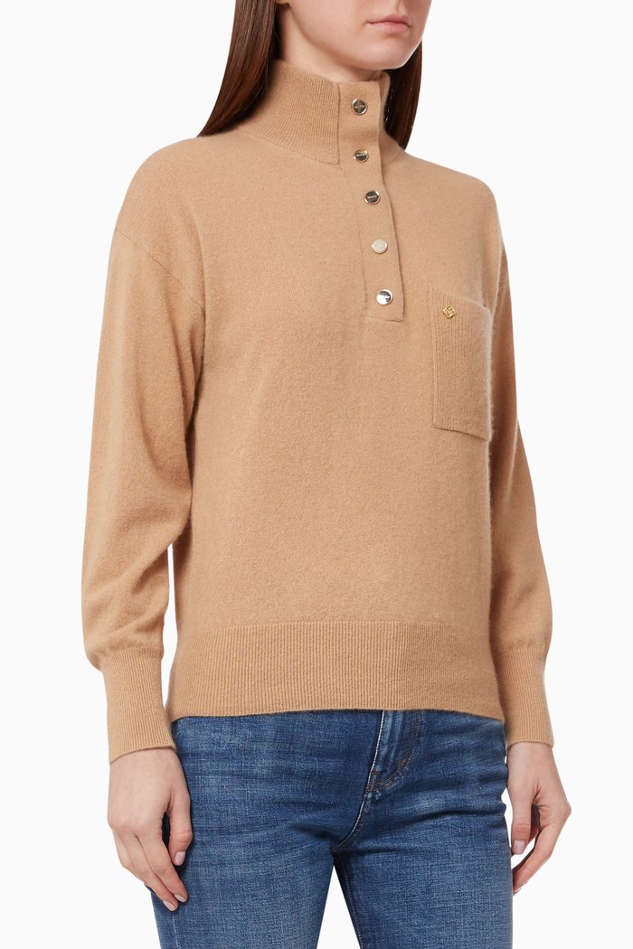 

Marvin Sweater in Cashmere, Brown