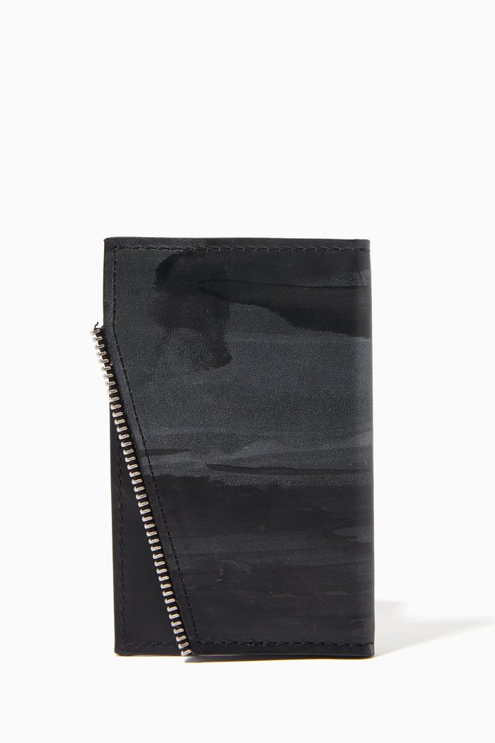 

Avant Card Holder in Leather, Black