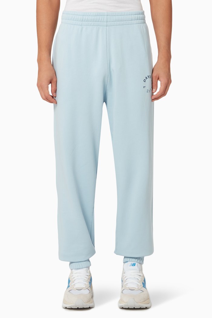Monday Sweatpants in Organic Cotton, Blue