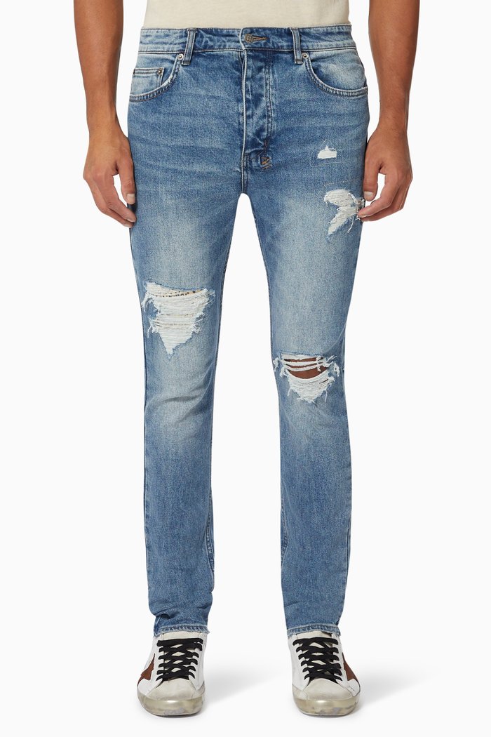 

Chitch Jungle Patch Nova Slim Jeans in Denim, Blue