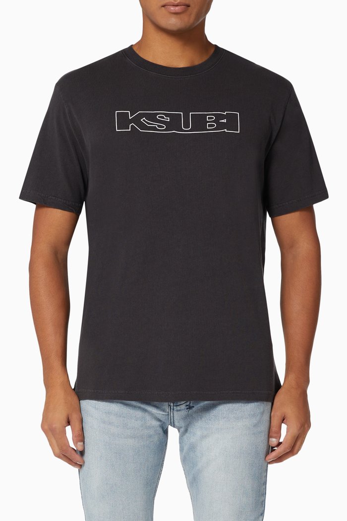 

Location Kash T-shirt in Cotton Jersey, Black