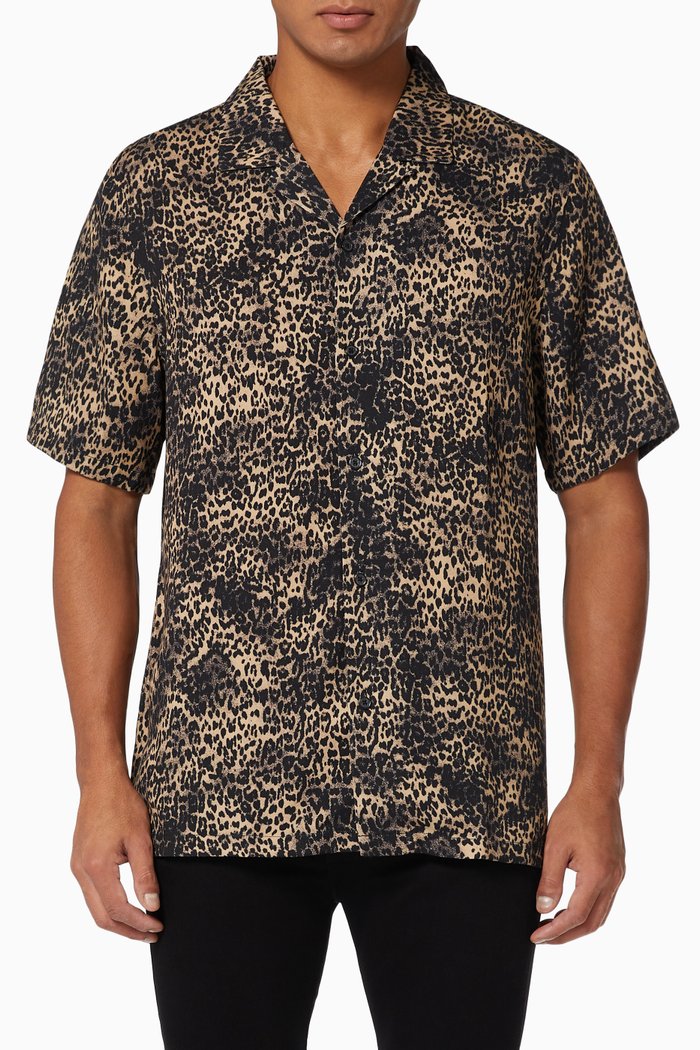 

Downtown Resort Shirt in TENCEL™ Lyocell, Brown