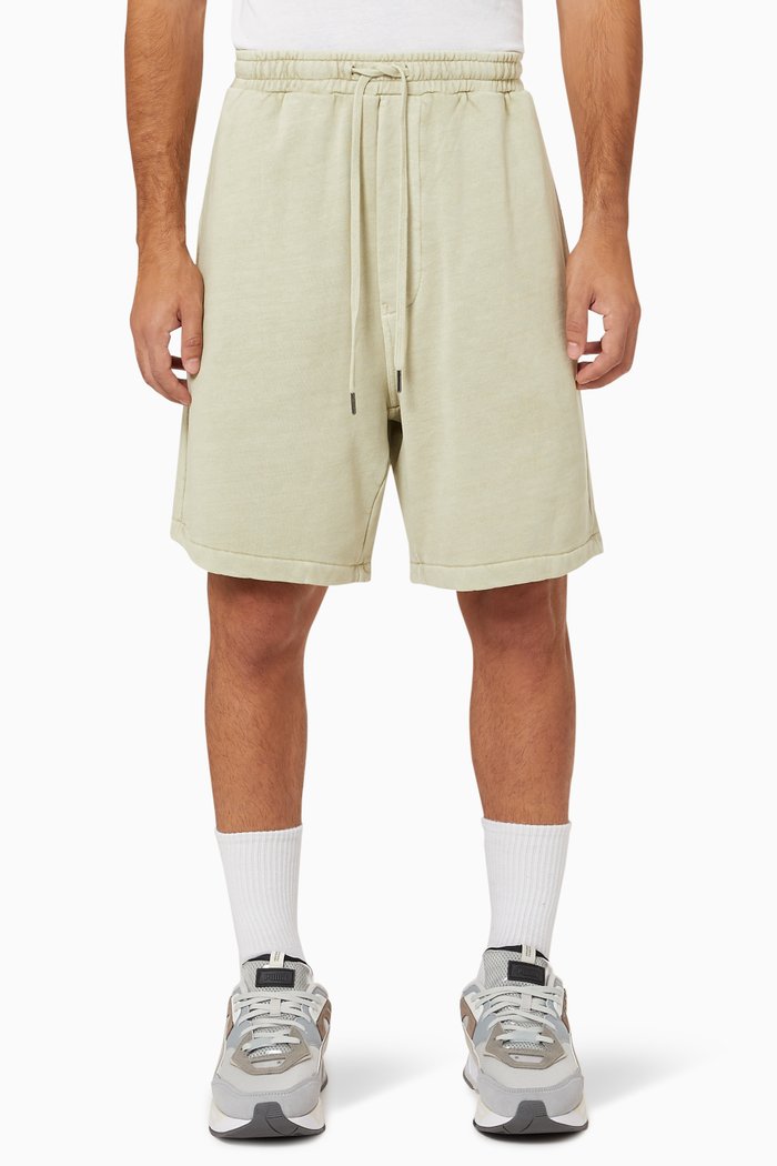 

4 x 4 Trak Shorts in Cotton Fleece, Green