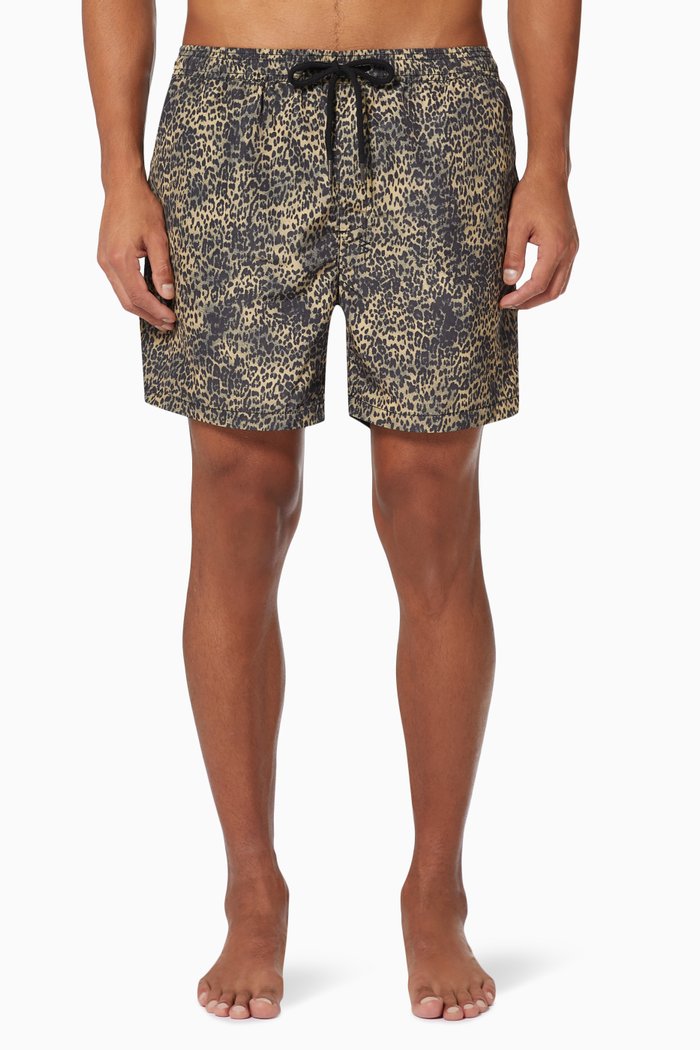 

Jungle Boardshorts in Polyester, Brown