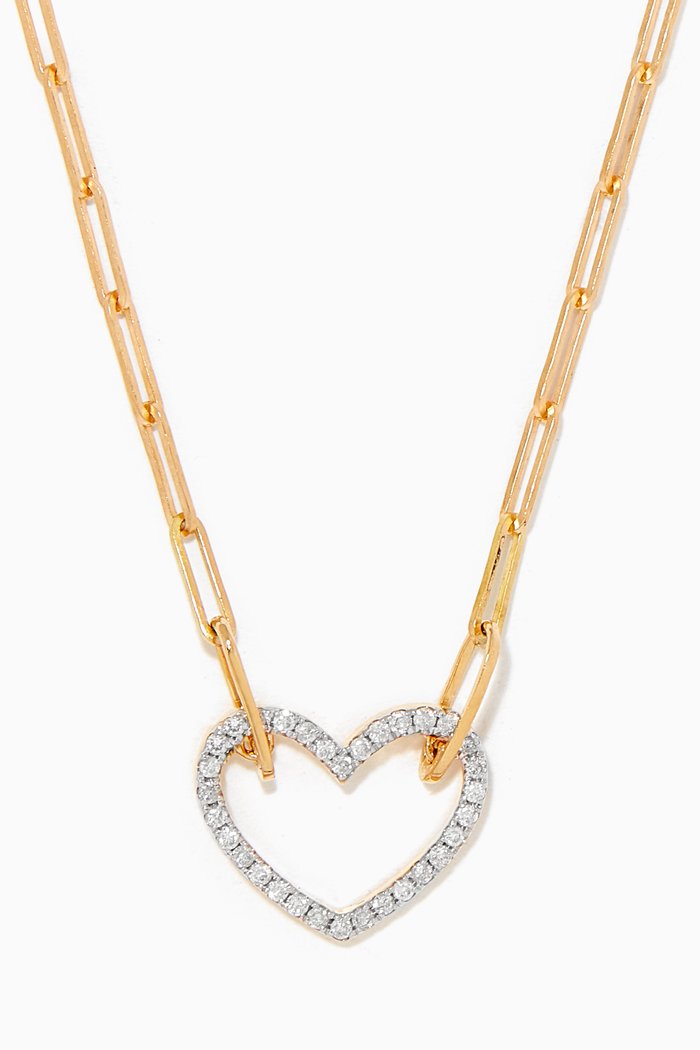 

Love Diamond Necklace in 18kt Yellow Gold