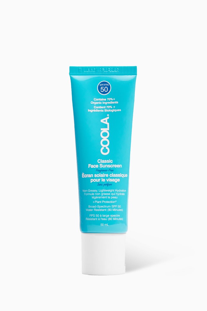

Unscented – Classic Face Organic Sunscreen Lotion SPF50, 50ml, Multicolour