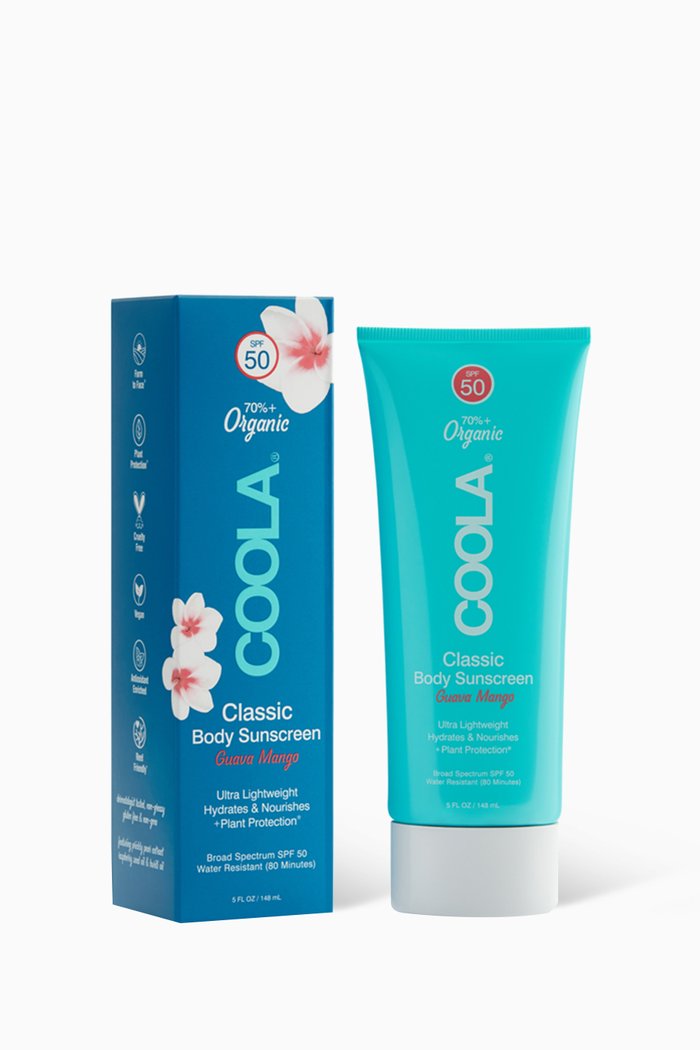 

Guava Mango – Classic Body Organic Sunscreen Lotion SPF50, 148ml, Multicolour