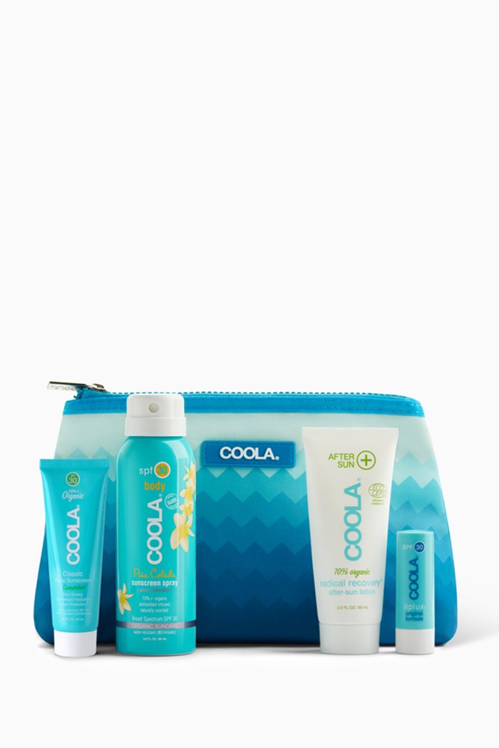 

Organic Suncare Travel Kit, Colourless