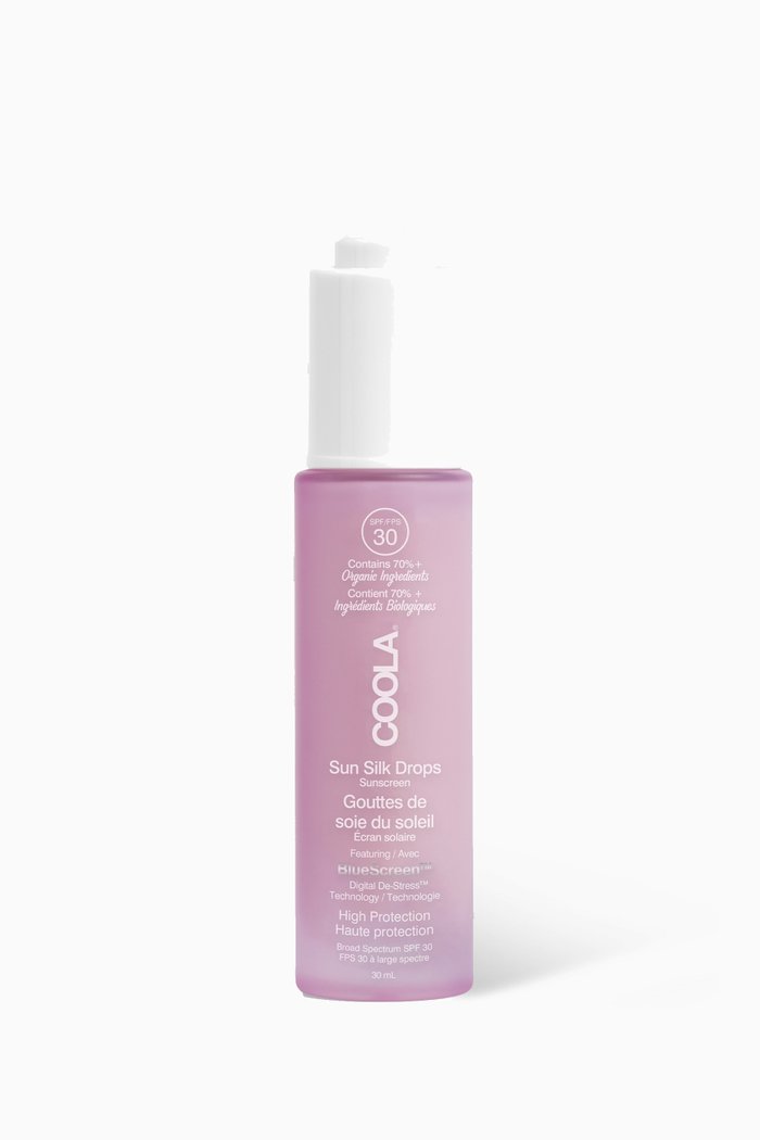 Full Spectrum 360° Sun Silk Drops Organic Face Sunscreen SPF30, 30ml, Colourless