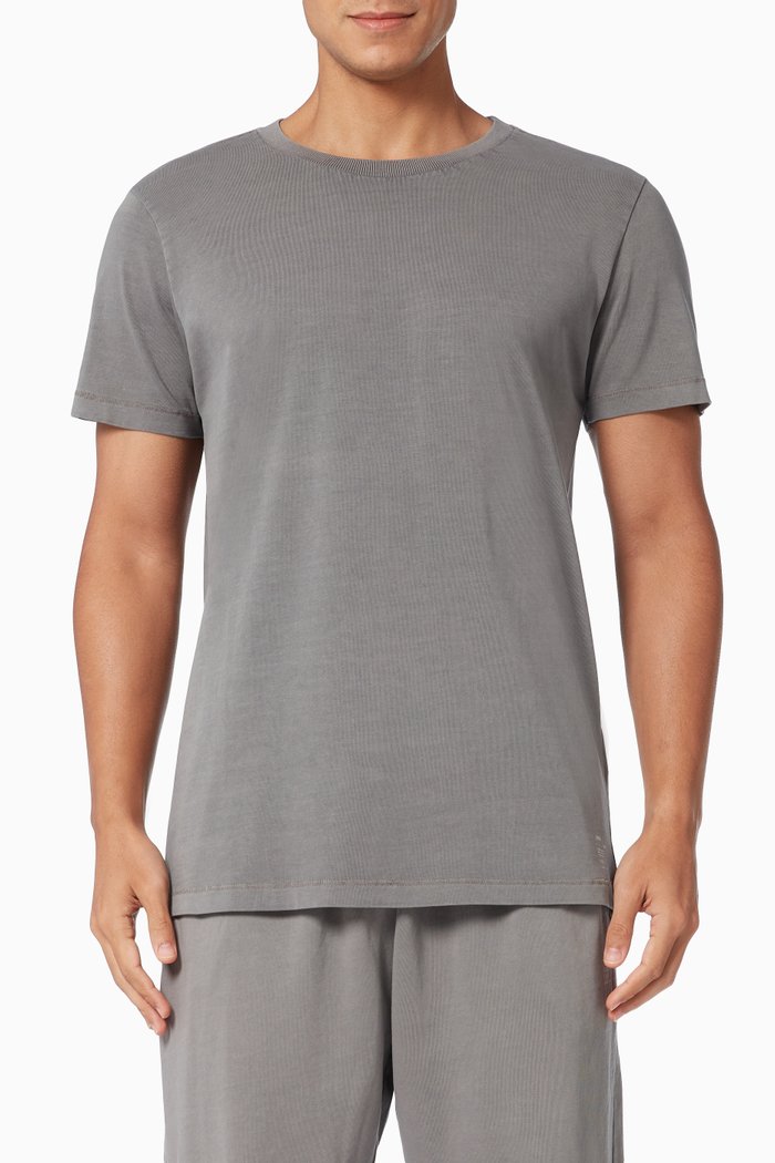 

Classic T-shirt in Garment-dyed Jersey, Green