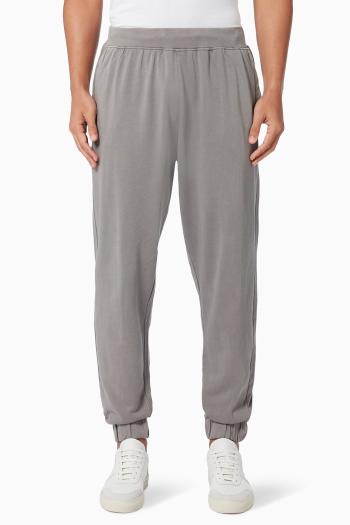 

Joggers in Garment-dyed French Terry, Green