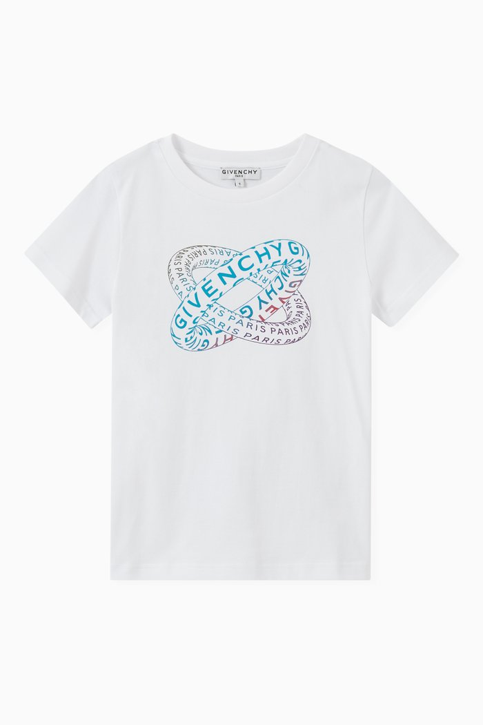 

Infinity Ring T-shirt in Jersey, White