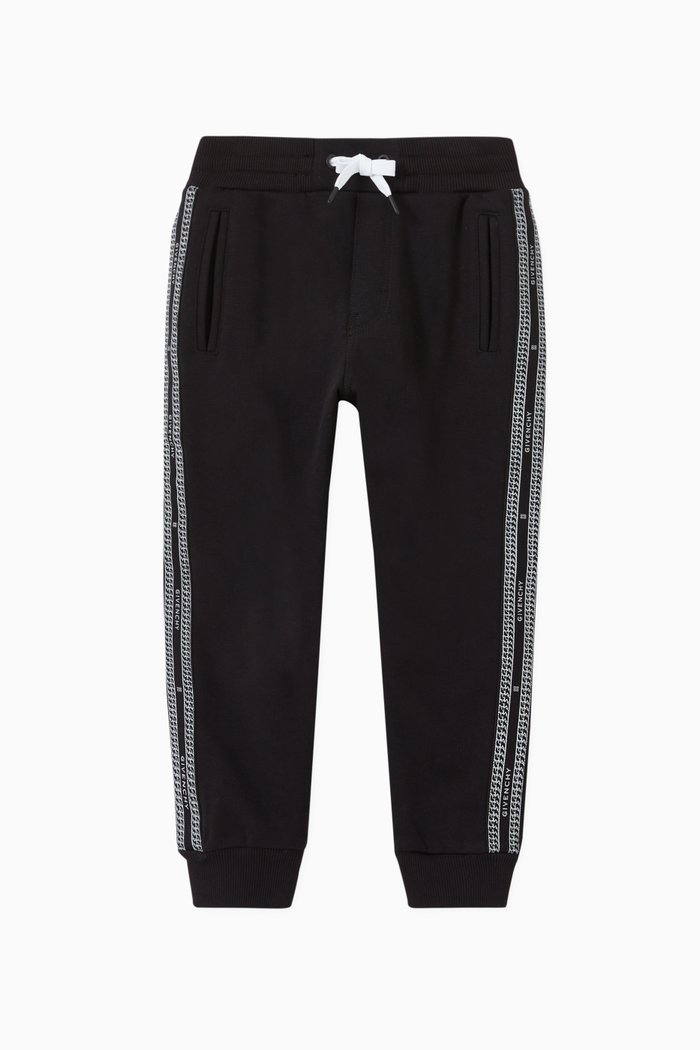

Chain Logo Sweatpants in Jersey, Black
