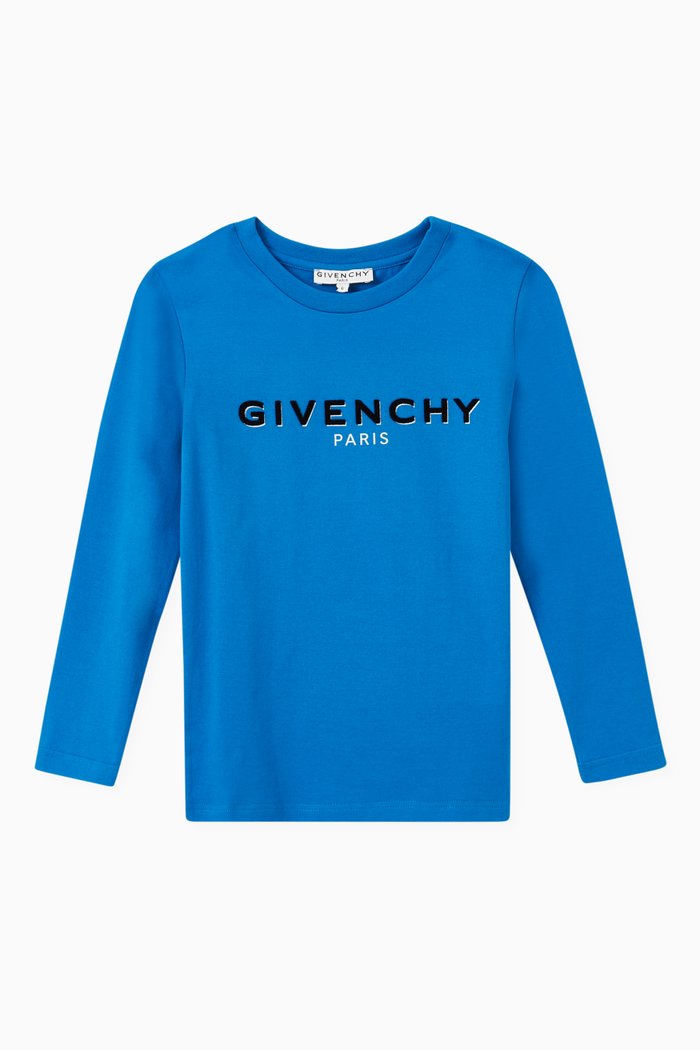 

Logo T-shirt in Cotton, Blue
