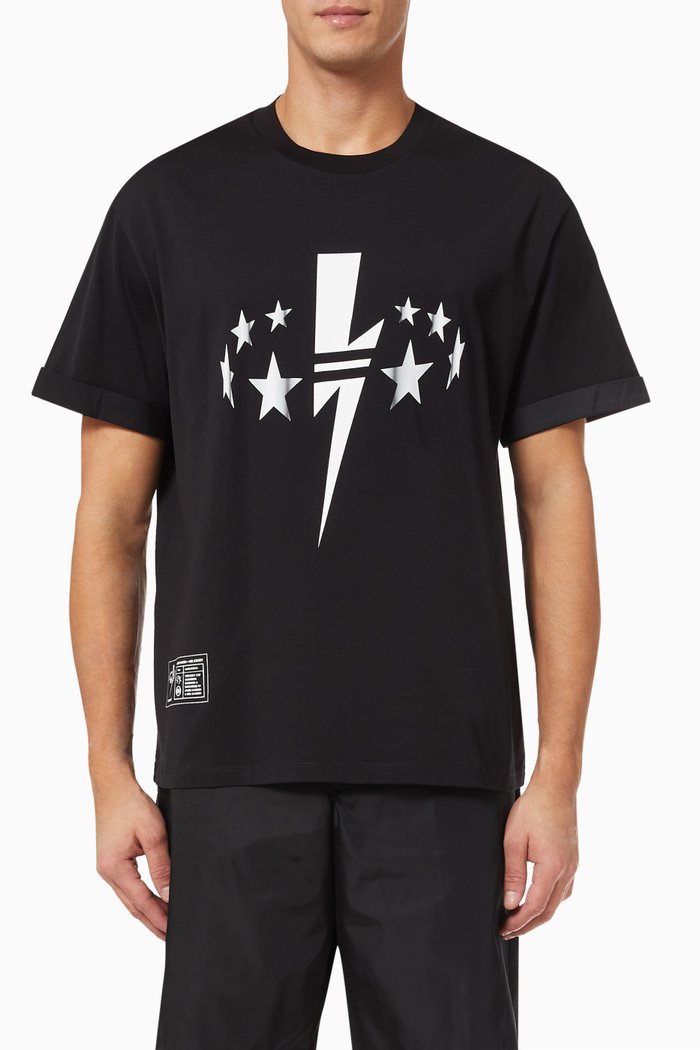 

x James Harden Star Bolt T-shirt in Jersey, Black