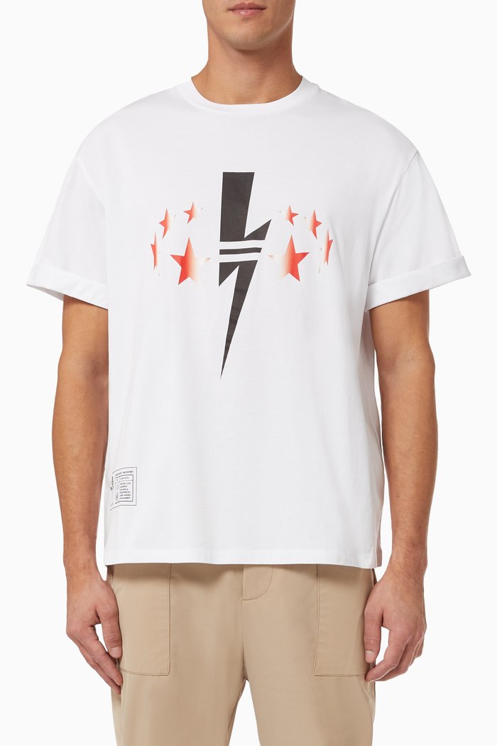 

x James Harden Star Bolt T-shirt in Jersey, White