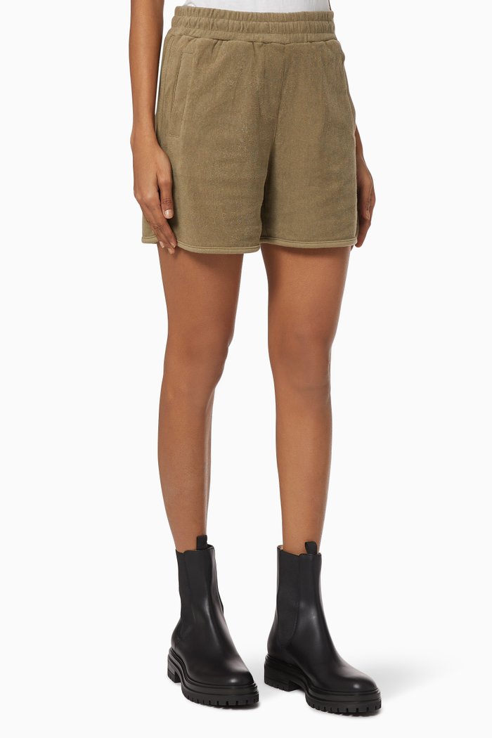 Marwood Shorts in Cotton Terry, Neutral