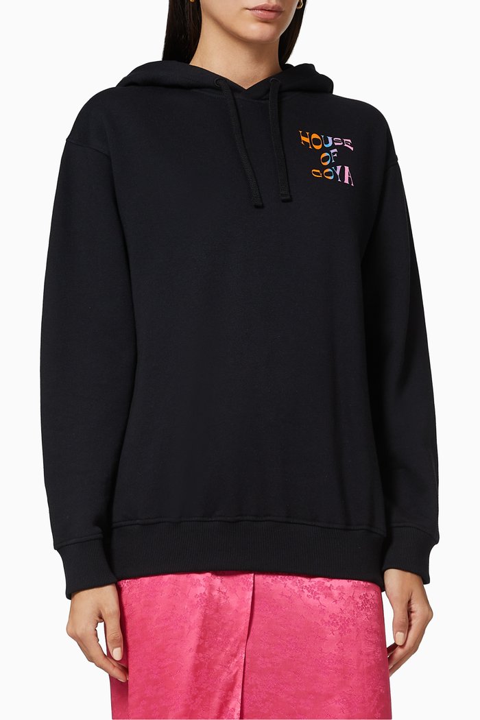 

Adrisa Hoodie in Organic Cotton Terry, Black