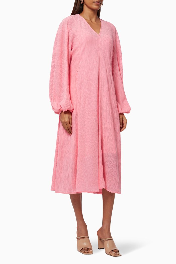 

Rosen Dress in Crinkled Tencel™ Lyocell, Pink