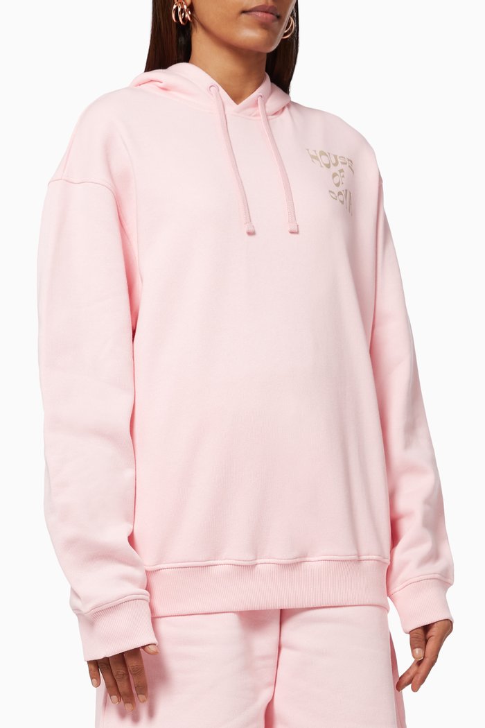 

Adrisa Hoodie in Organic Cotton Terry, Pink