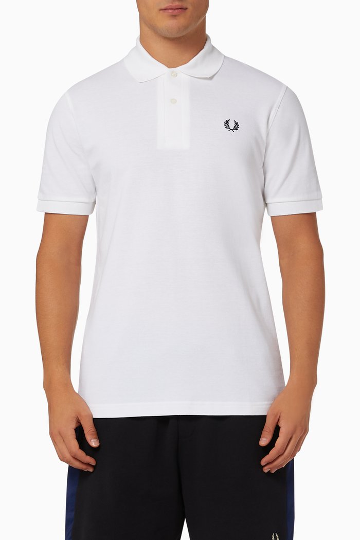 

The Original Polo Shirt in Cotton Piqué, White