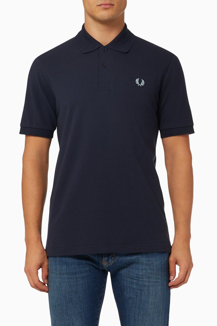 

The Original Polo Shirt in Cotton Piqué, Blue