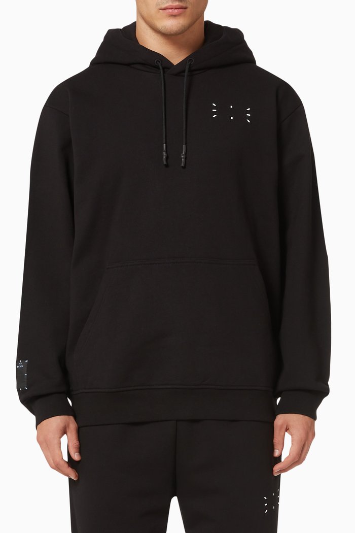 

Jack Relaxed Hoodie in French Terry, Black