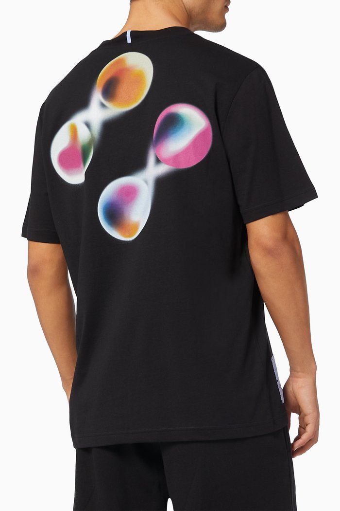 

Breathe Orbs Relaxed T-shirt in Jersey, Black