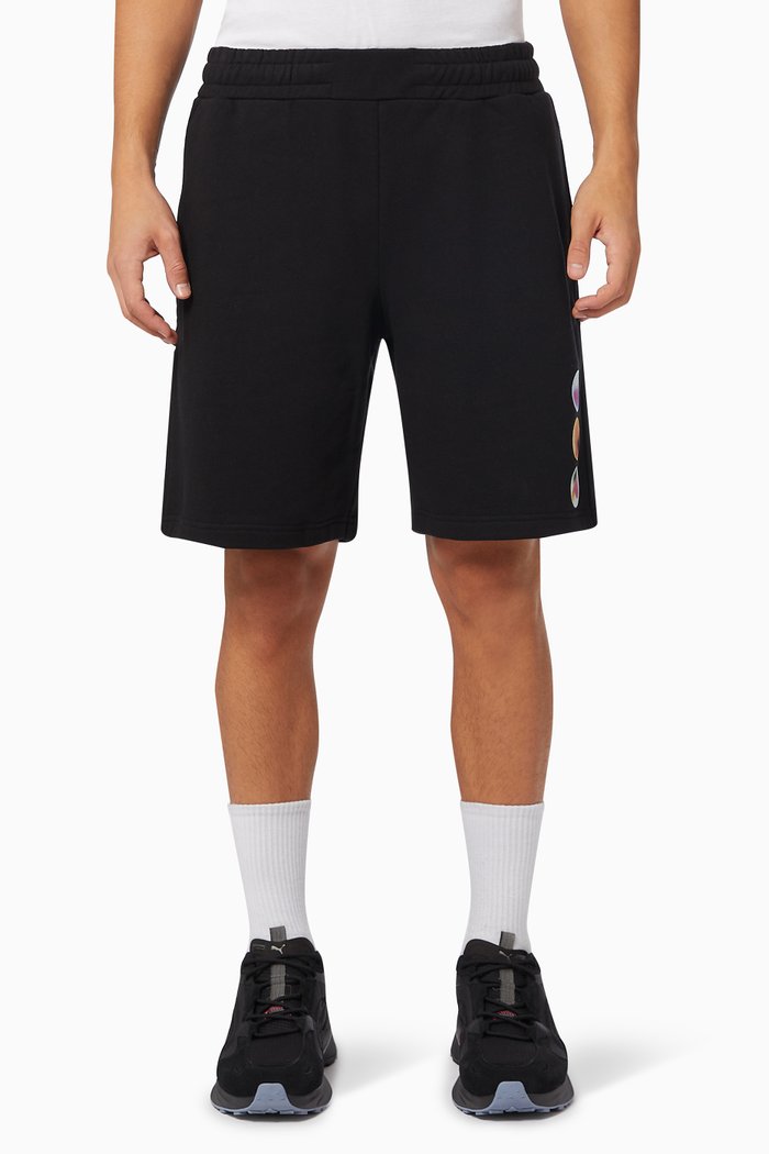 

Breathe Orbs Sweat Shorts in French Terry, Black
