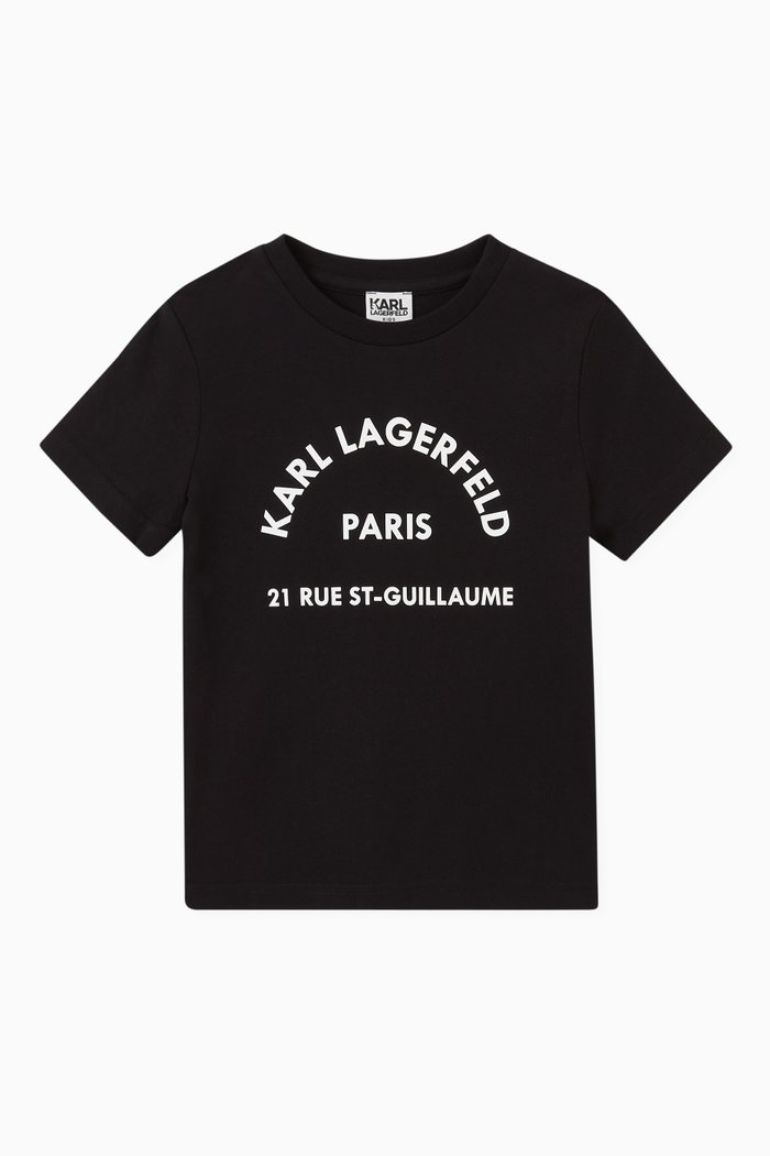 

Logo T-shirt in Jersey, Black