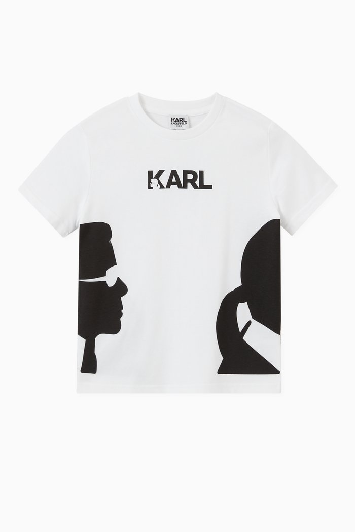 

Karl T-shirt in Jersey, White
