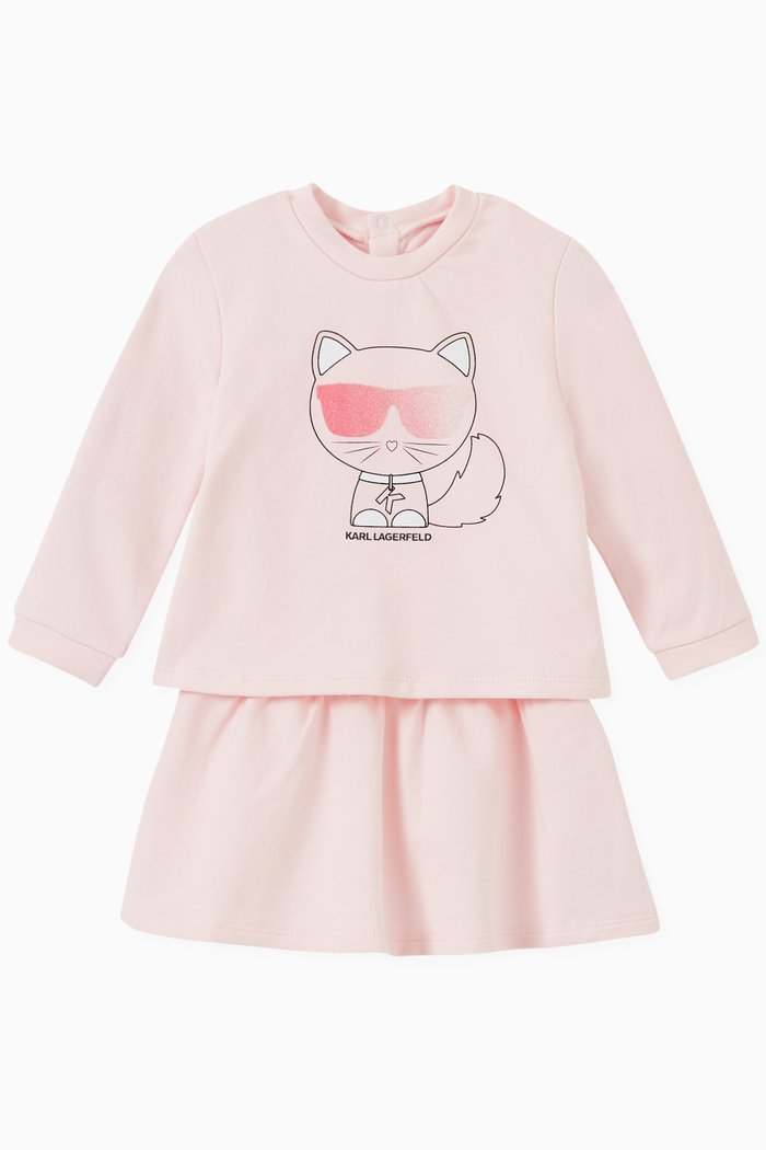 

Choupette Dress in Jersey, Pink