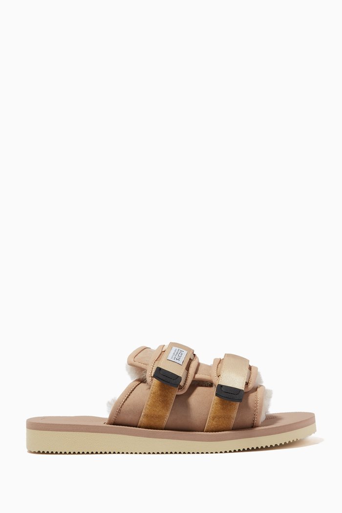 

Moto M2ab Sandals in Suede, Neutral