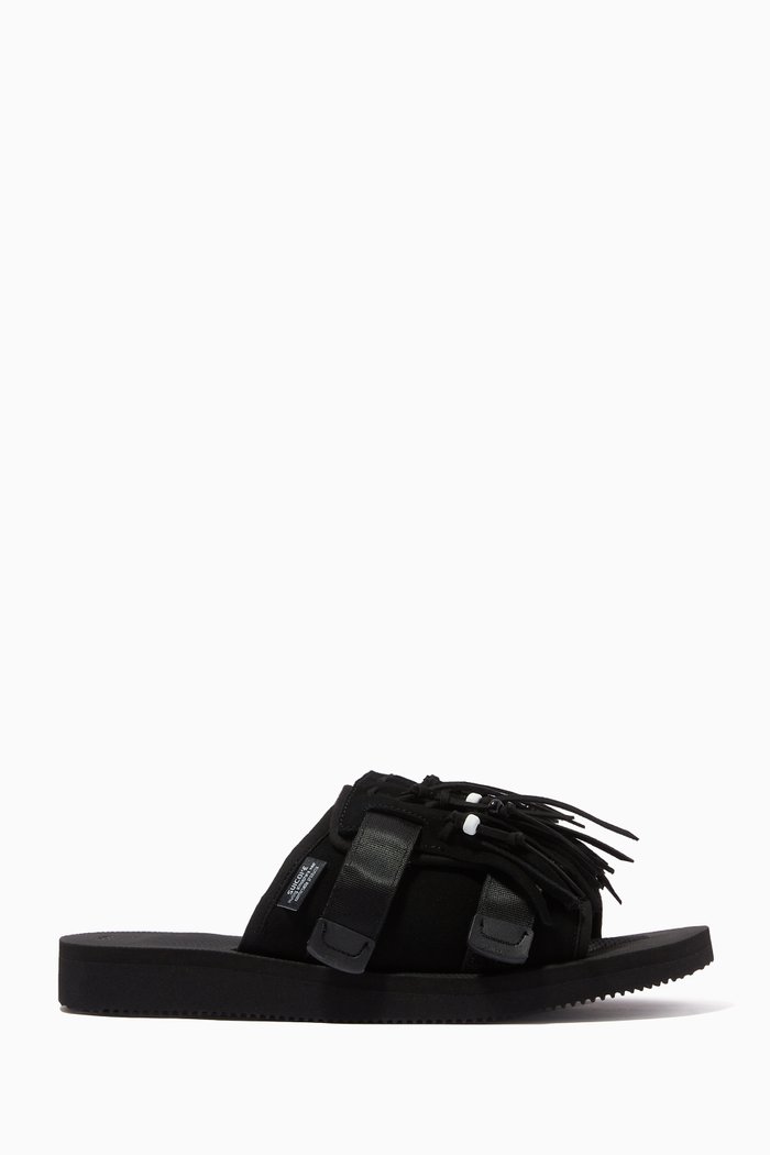 

Hoto SCab Sandals in Leather, Black