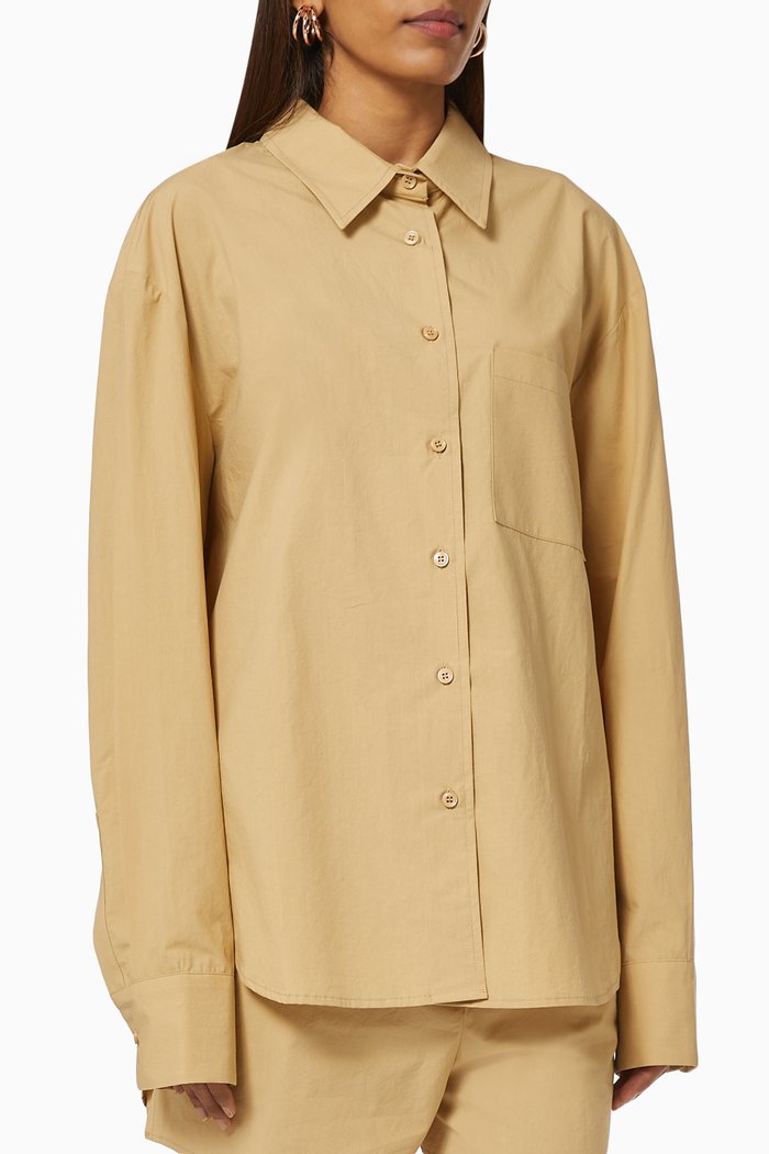 

Lui Shirt in Organic Cotton, Neutral