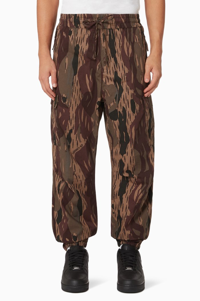 

Cargo Joggers in Cotton, Green