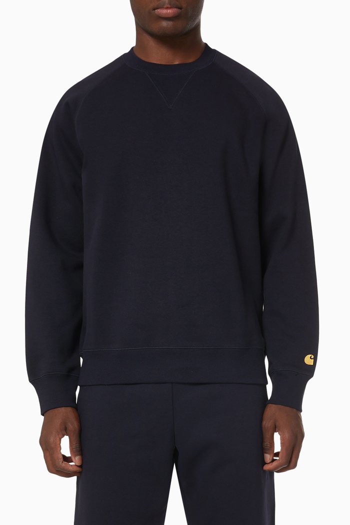 

Chase Sweatshirt in Cotton, Blue