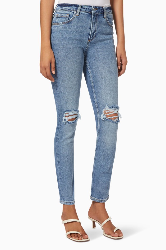 

Gabe Jeans in Recycled Cotton, Blue