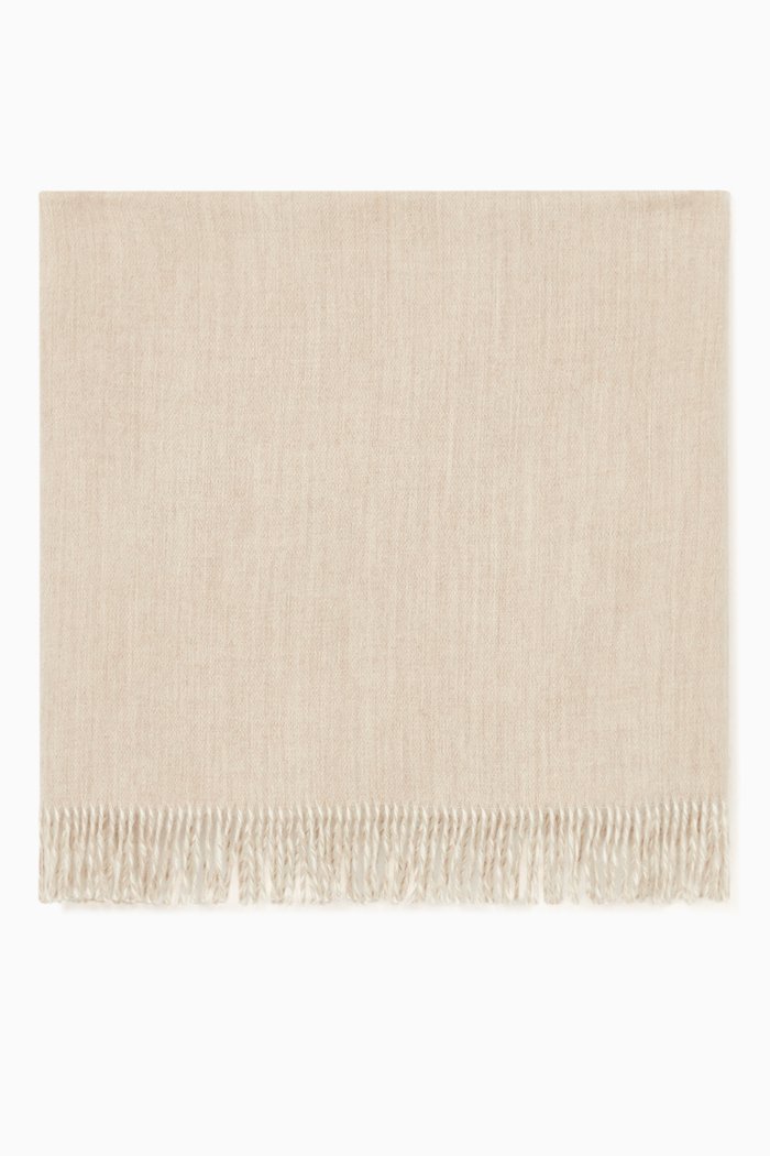 

Cecina1 Stole in Alpaca Knit, Neutral