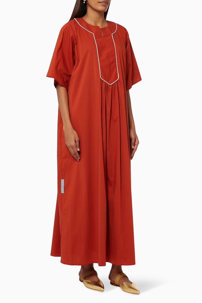 

Fluffy Everyday Kaftan, Orange
