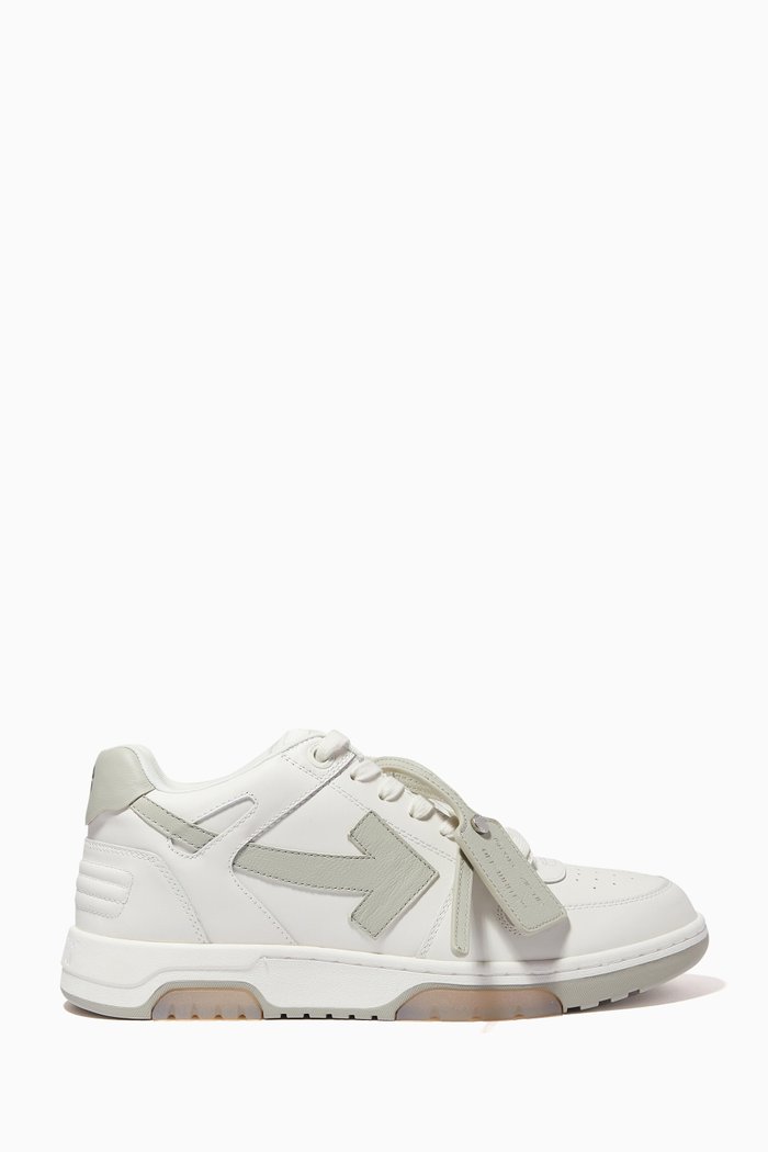 

Out of Office "OOO" Sneakers in Calf Leather, White