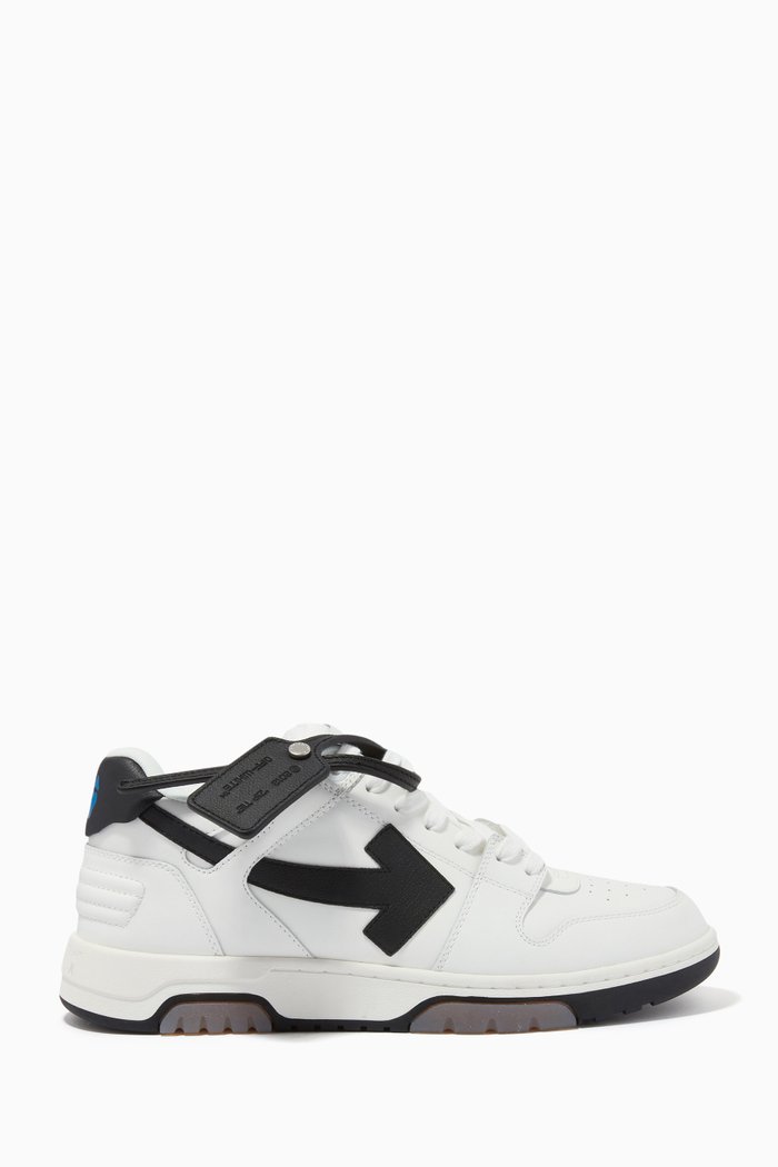 

Out of Office "OOO" Sneakers in Calf Leather, White
