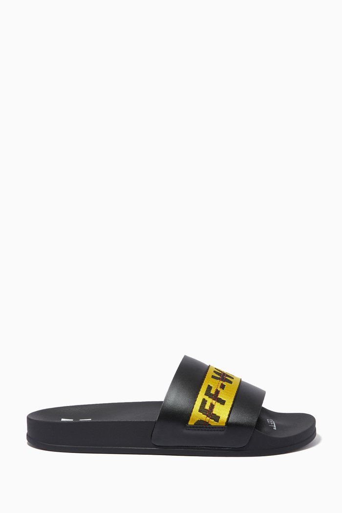 

Industrial Slides in PU, Black