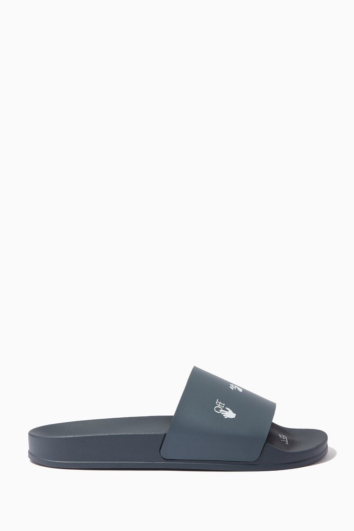 Logo Slides in PU, Grey